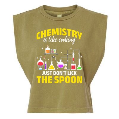 Chemistry Nerds Chemistry Majors Chemistry Is Like Cooking Sweatshirt Garment-Dyed Women's Muscle Tee