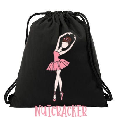 Cute Nutcracker Crew Ballet Dance Play Drawstring Bag