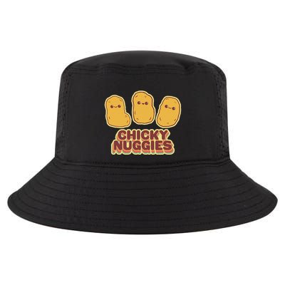 Chicky Nuggies Cute Retro Kawaii Chicken Nuggets Nuggs Meme Cool Comfort Performance Bucket Hat
