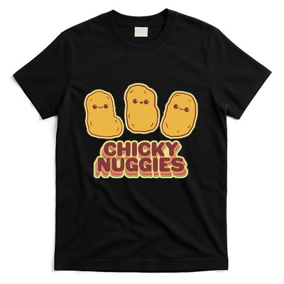 Chicky Nuggies Cute Retro Kawaii Chicken Nuggets Nuggs Meme T-Shirt
