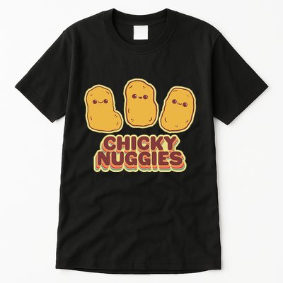 Chicky Nuggies Cute Retro Kawaii Chicken Nuggets Nuggs Meme Tall T-Shirt