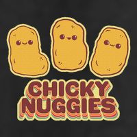 Chicky Nuggies Cute Retro Kawaii Chicken Nuggets Nuggs Meme 25L Jumbo Tote