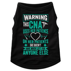 Cna Nurse Certified Nurse Assistance Doggie Tank