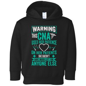 Cna Nurse Certified Nurse Assistance Toddler Hoodie