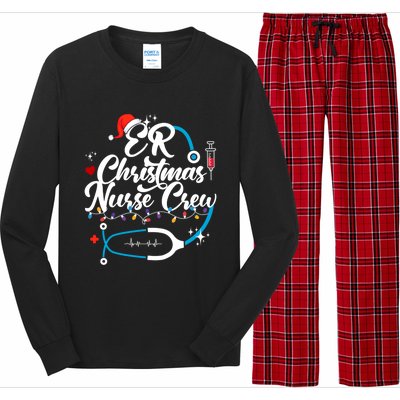 Christmas Nurse Clothing Er Nurse Christmas Gift Long Sleeve Pajama Set