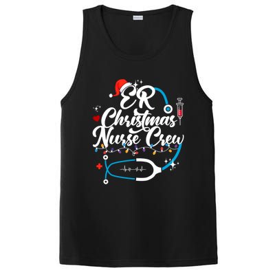 Christmas Nurse Clothing Er Nurse Christmas Gift PosiCharge Competitor Tank