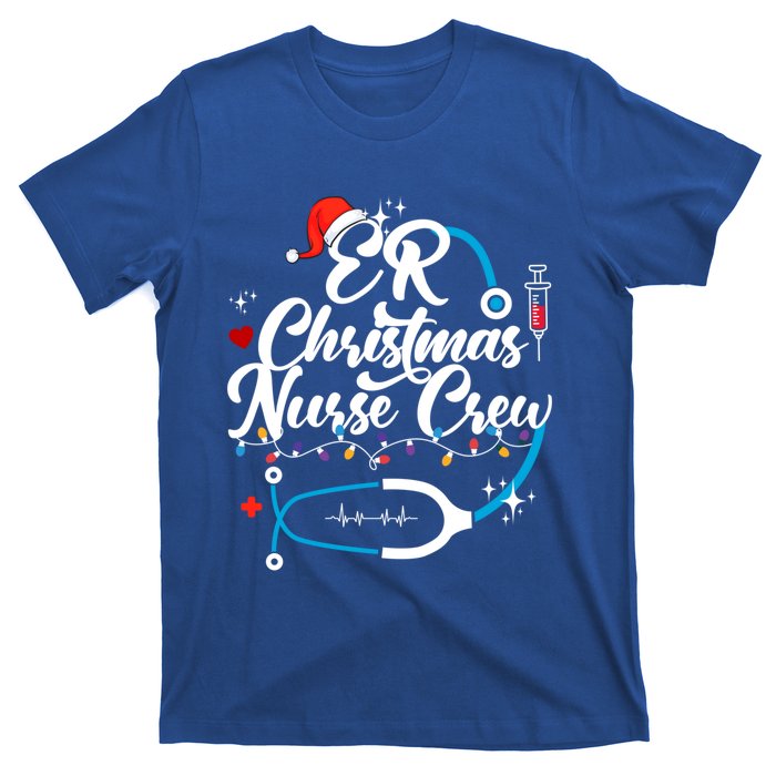 Christmas Nurse Clothing Er Nurse Christmas Gift T-Shirt