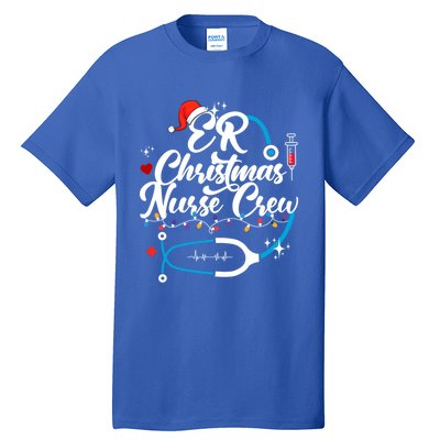 Christmas Nurse Clothing Er Nurse Christmas Gift Tall T-Shirt