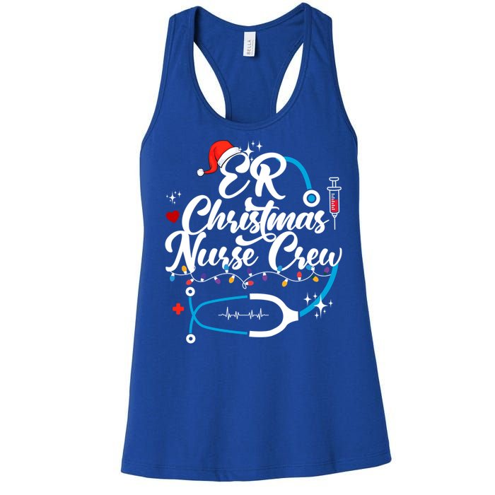 Christmas Nurse Clothing Er Nurse Christmas Gift Women's Racerback Tank