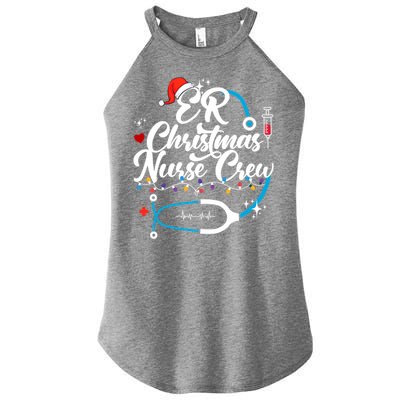 Christmas Nurse Clothing Er Nurse Christmas Gift Women's Perfect Tri Rocker Tank