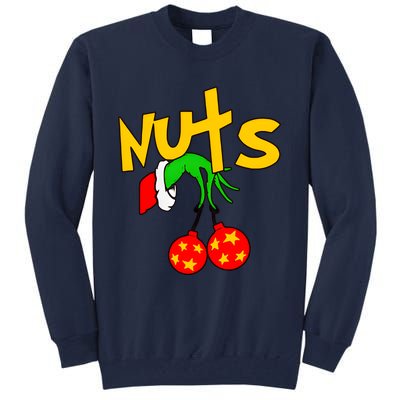 Chest Nuts Couples Matching Christmas Humor Tall Sweatshirt