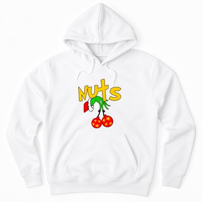 Chest Nuts Couples Matching Christmas Humor Hoodie