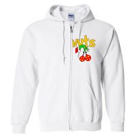 Chest Nuts Couples Matching Christmas Humor Full Zip Hoodie