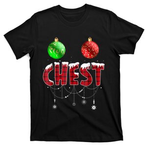 Chest Nuts Christmas Shirt Funny Matching Couple Chestnuts T-Shirt