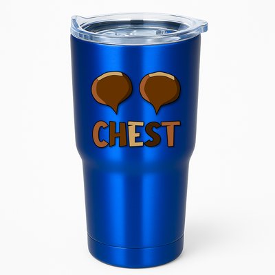 Chest Nuts Couples Matching Christmas Chestnut For Her Gift Tumbler