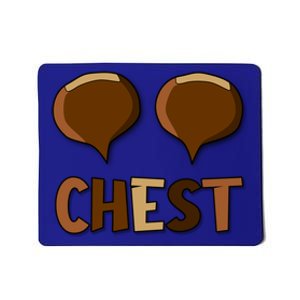 Chest Nuts Couples Matching Christmas Chestnut For Her Gift Mousepad