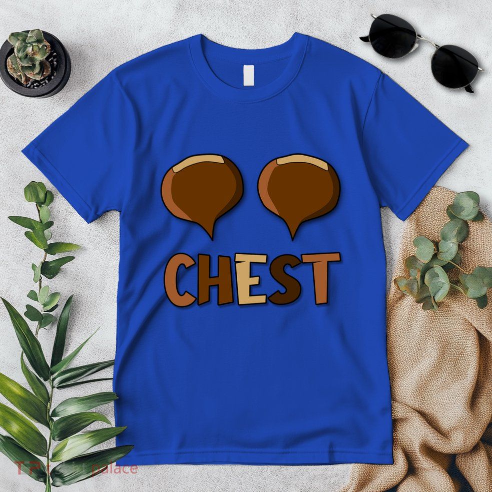Chest Nuts Couples Matching Christmas Chestnut For Her Gift Premium T-Shirt