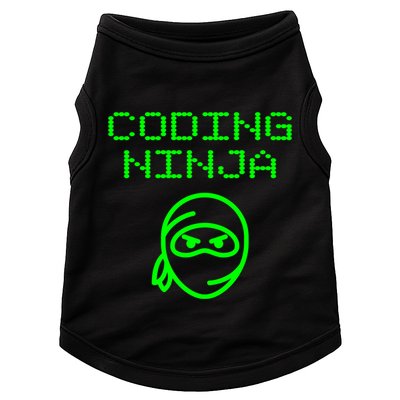 Coding Ninja Computer Programming Web Developer Coder Coding Gift Doggie Tank