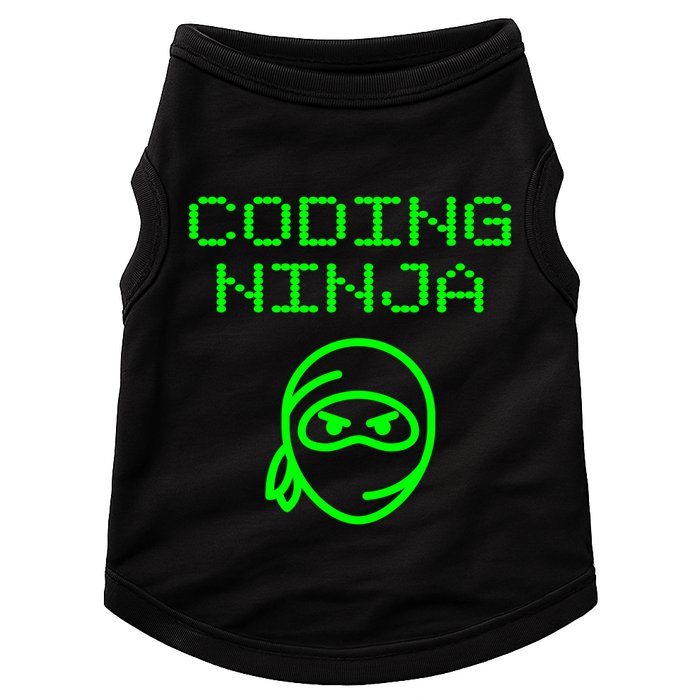 Coding Ninja Computer Programming Web Developer Coder Coding Gift Doggie Tank