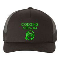 Coding Ninja Computer Programming Web Developer Coder Coding Gift Yupoong Adult 5-Panel Trucker Hat