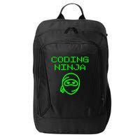 Coding Ninja Computer Programming Web Developer Coder Coding Gift City Backpack