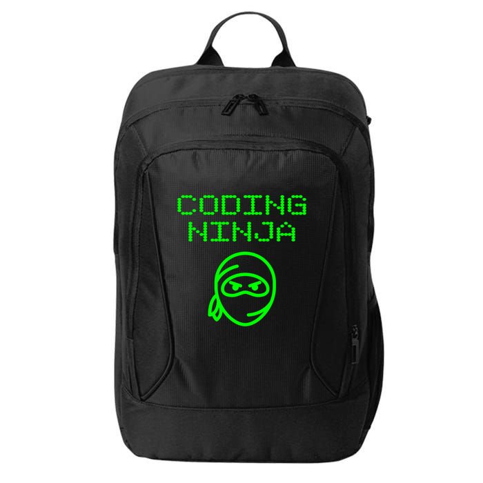 Coding Ninja Computer Programming Web Developer Coder Coding Gift City Backpack