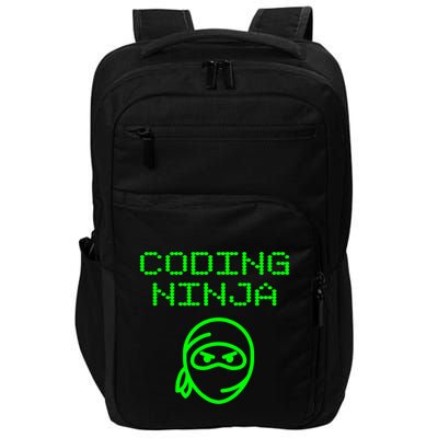 Coding Ninja Computer Programming Web Developer Coder Coding Gift Impact Tech Backpack