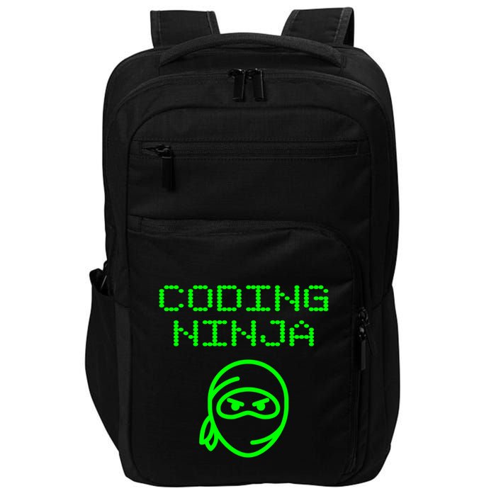 Coding Ninja Computer Programming Web Developer Coder Coding Gift Impact Tech Backpack