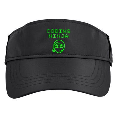 Coding Ninja Computer Programming Web Developer Coder Coding Gift Adult Drive Performance Visor