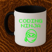 Coding Ninja Computer Programming Web Developer Coder Coding Gift Mug