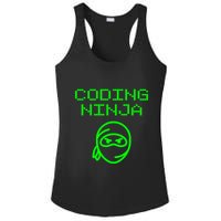 Coding Ninja Computer Programming Web Developer Coder Coding Gift Ladies PosiCharge Competitor Racerback Tank