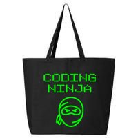 Coding Ninja Computer Programming Web Developer Coder Coding Gift 25L Jumbo Tote