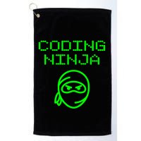 Coding Ninja Computer Programming Web Developer Coder Coding Gift Golf Towel