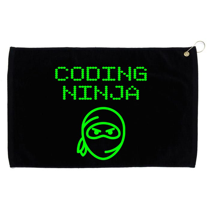 Coding Ninja Computer Programming Web Developer Coder Coding Gift Grommeted Golf Towel