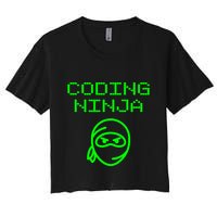 Coding Ninja Computer Programming Web Developer Coder Coding Gift Crop Top
