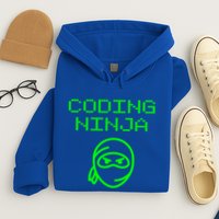 Coding Ninja Computer Programming Web Developer Coder Coding Gift Hoodie