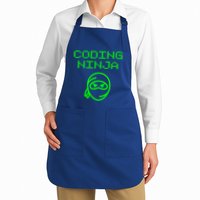 Coding Ninja Computer Programming Web Developer Coder Coding Gift Apron