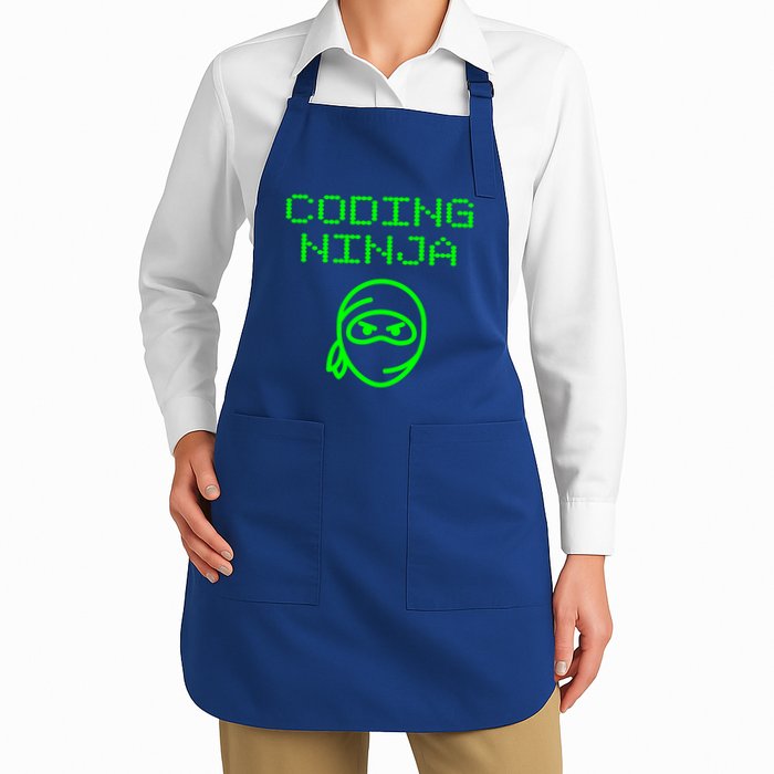 Coding Ninja Computer Programming Web Developer Coder Coding Gift Apron