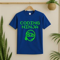 Coding Ninja Computer Programming Web Developer Coder Coding Gift T-Shirt