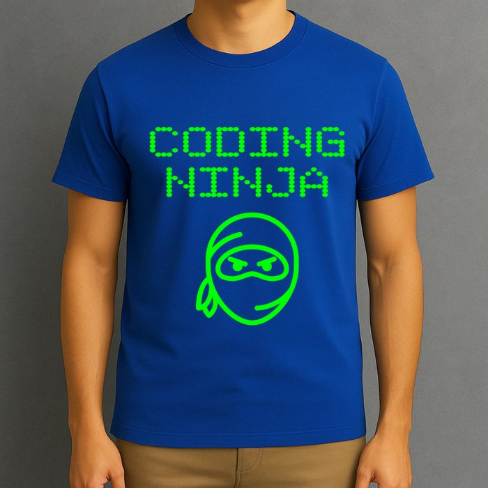 Coding Ninja Computer Programming Web Developer Coder Coding Gift T-Shirt