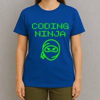 Coding Ninja Computer Programming Web Developer Coder Coding Gift T-Shirt