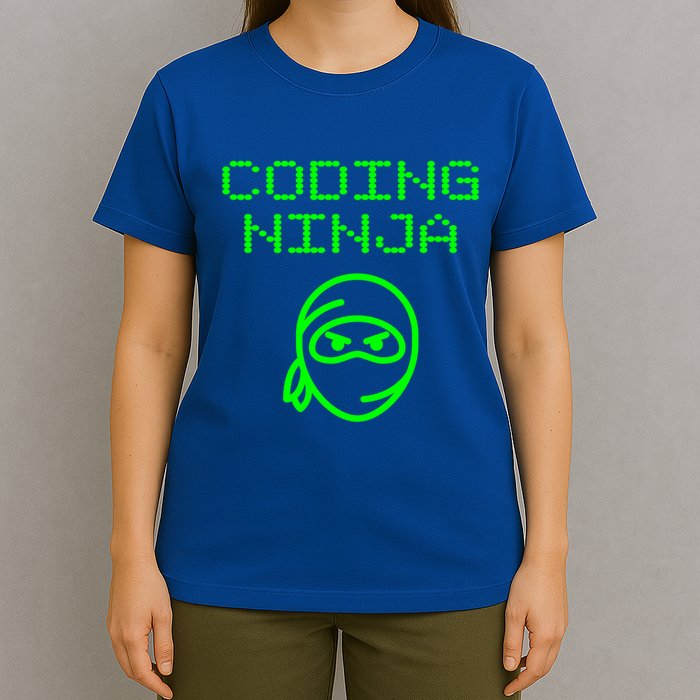 Coding Ninja Computer Programming Web Developer Coder Coding Gift T-Shirt