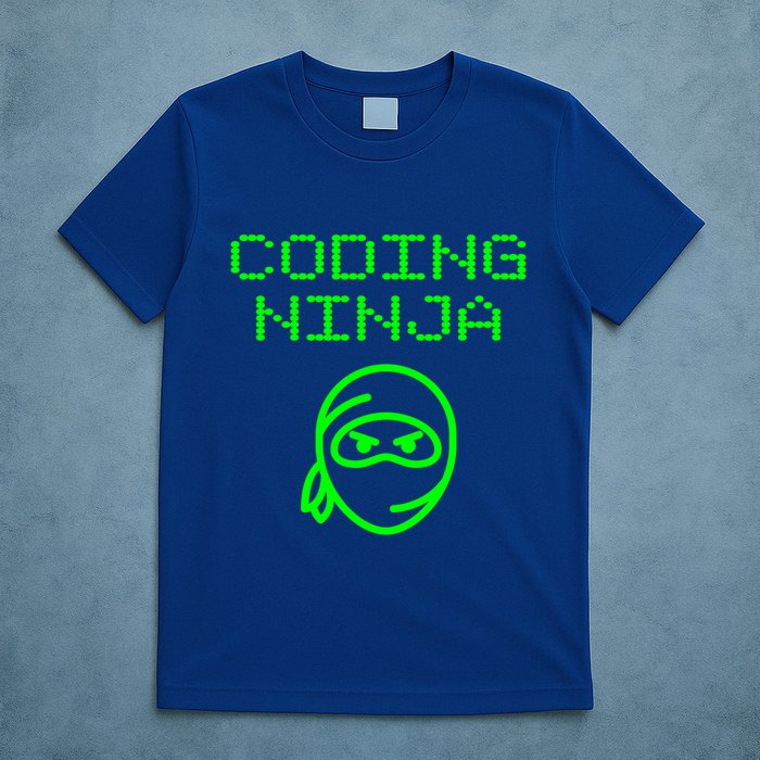 Coding Ninja Computer Programming Web Developer Coder Coding Gift T-Shirt