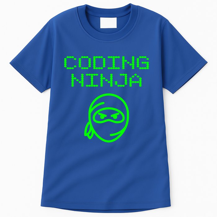 Coding Ninja Computer Programming Web Developer Coder Coding Gift Tall T-Shirt