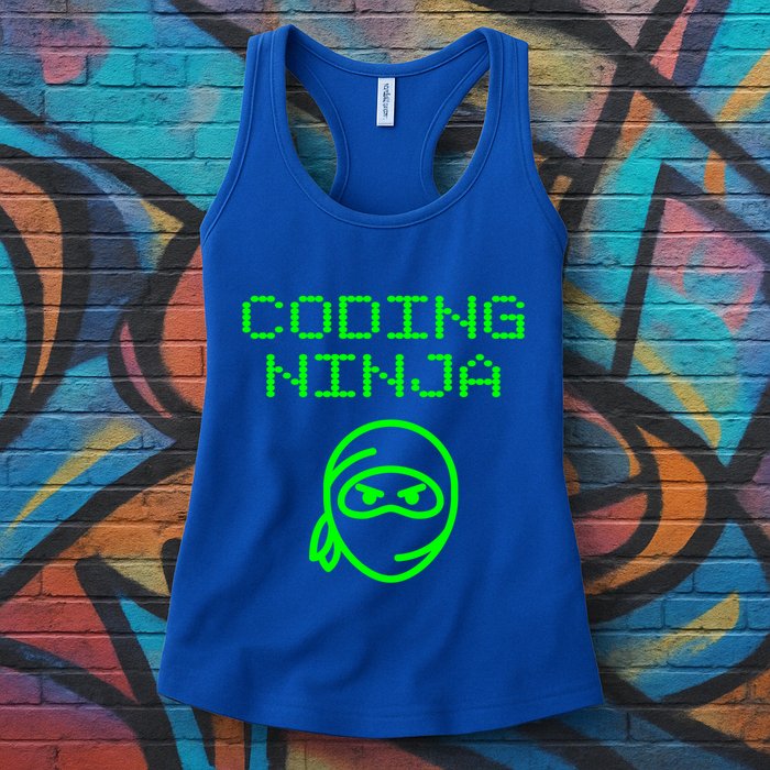 Coding Ninja Computer Programming Web Developer Coder Coding Gift Womens Tank Top
