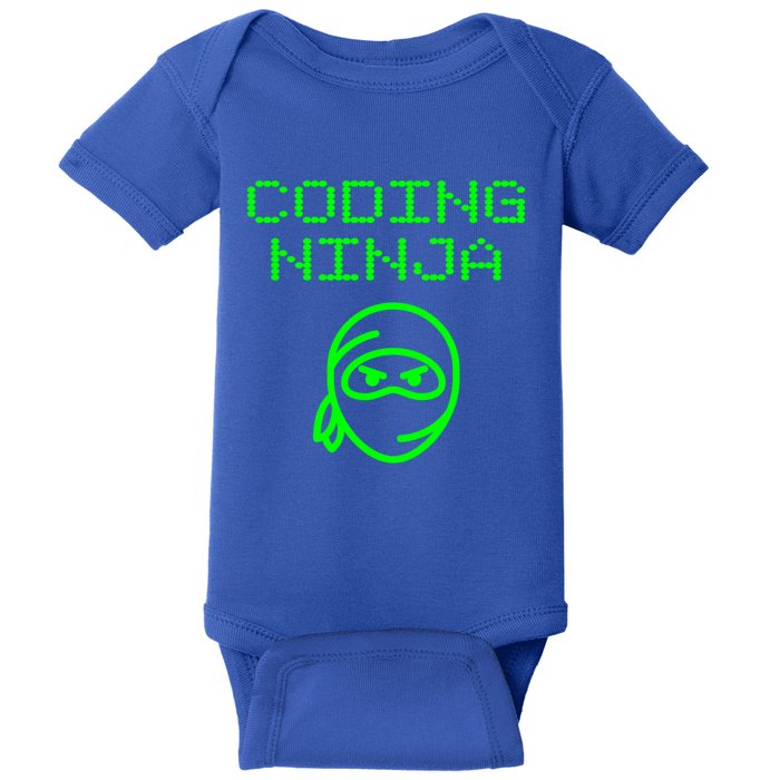 Coding Ninja Computer Programming Web Developer Coder Coding Gift Baby Bodysuit