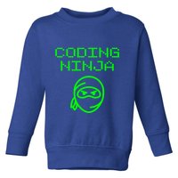 Coding Ninja Computer Programming Web Developer Coder Coding Gift Toddler Sweatshirt