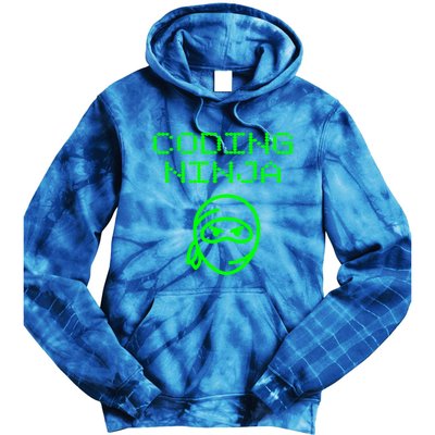 Coding Ninja Computer Programming Web Developer Coder Coding Gift Tie Dye Hoodie