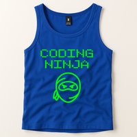 Coding Ninja Computer Programming Web Developer Coder Coding Gift Tank Top