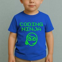 Coding Ninja Computer Programming Web Developer Coder Coding Gift Toddler T-Shirt